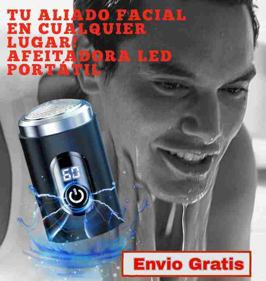 La Afeitadora LED Portátil que cuida tu estilo en segundos